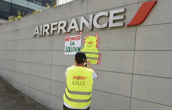 Le groupe Air France va supprimer 7.580 postes chez Air France et Hop !