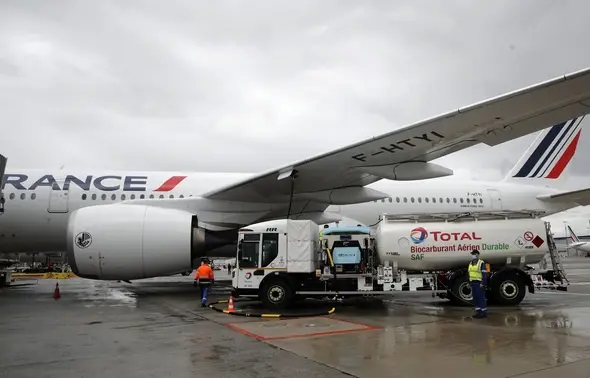 Air France : premier vol long-courrier à l’huile de cuisson ! 