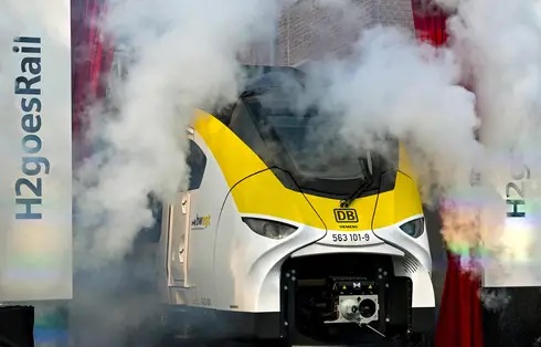 Siemens dévoile son nouveau train qui marche à l'hydrogène.