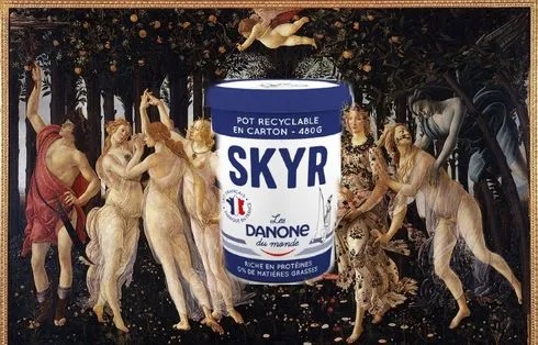 Yaourt « fashion » : Le SKYR, roi venu d’Islande.
