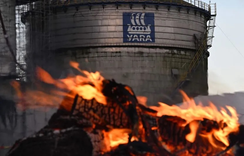Loire-Atlantique : L’usine d’engrais Yara en grève contre le plan de 139 licenciements