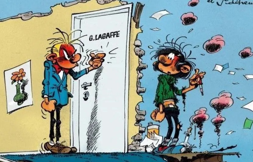 Gaston Lagaffe : Survivrait-il dans une vraie entreprise ?