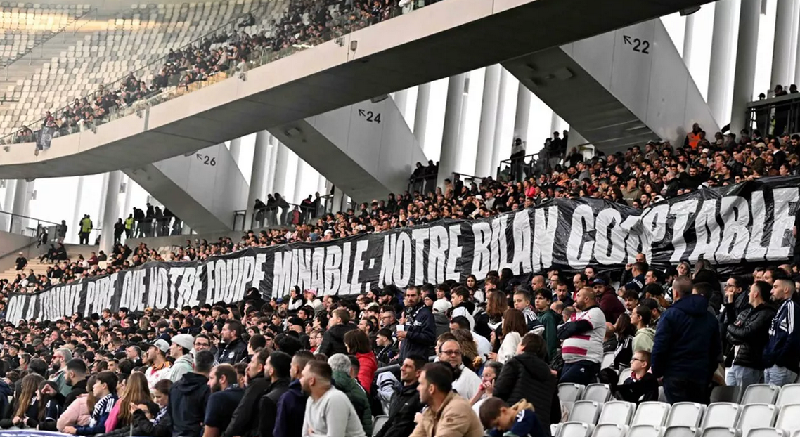 Les Girondins de Bordeaux en redressement judiciaire