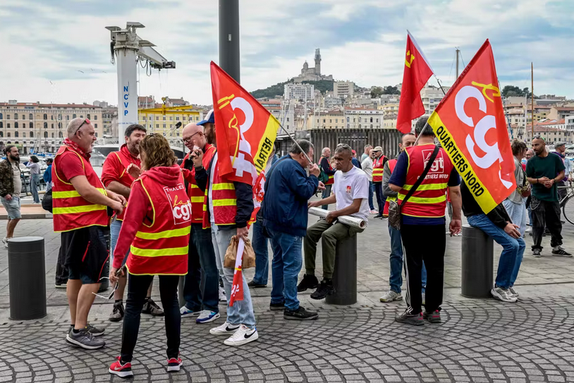 Les droits des travailleurs sont en recul dans le monde, y compris en France, alerte la Conf&eacute;d&eacute;ration syndicale internationale