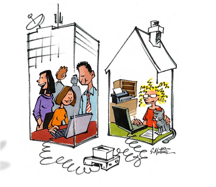 Le paradoxe du télétravail